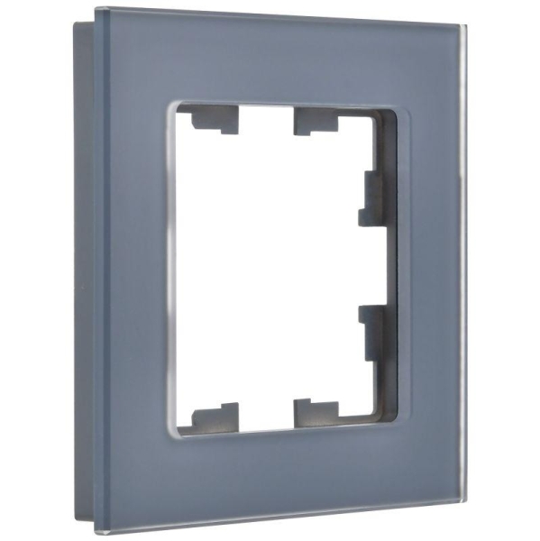 Рамка 1-м BRITE РУ-1-2-Бр стекло маренго матов. IEK BR-M12-G-31-K35