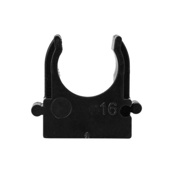 Держатель для труб (клипса) d16мм для монтажного пистолета черн. Rexant 28-0416-2