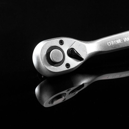 Ключ-трещотка для торцовых головок 1/2 СrV 72 зубца Kranz KR-12-8401