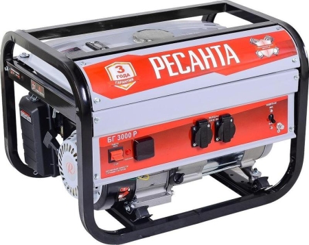 Электрогенератор БГ 3000 Р Ресанта 64/1/43