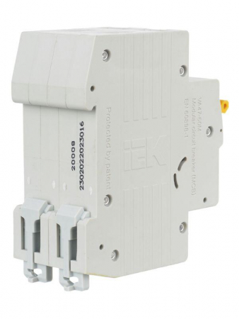 Выключатель автоматический модульный 2п C 16А 6кА ВА47-60M KARAT IEK MVA31-2-016-C