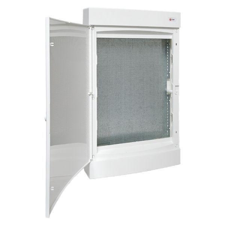 Щит слаботочный навесной Unix 4 габарит IP41 бел. дверь увеличенный PROxima EKF ux-4m-nw-xl