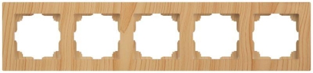 Рамка 5-м СП Accent 6-505-11 сосна Intro Б0063745