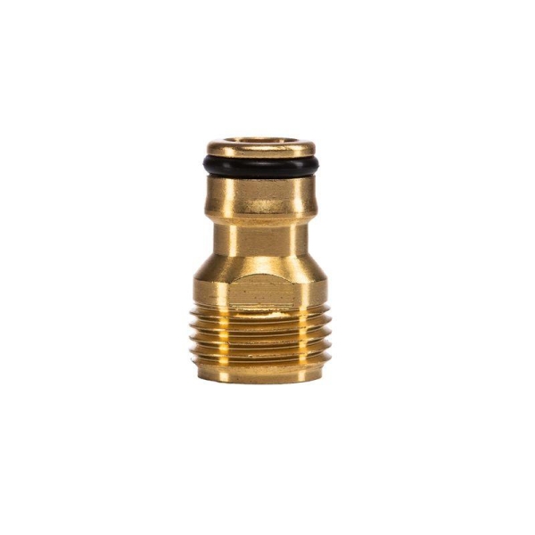 Адаптер латунный 1/2дюйм внешняя резьба ЧЕТЫРЕ СЕЗОНА 62-0276