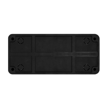 Розетка 3-м ОП Олимп 16А IP20 с заземл. черн. Universal 2218