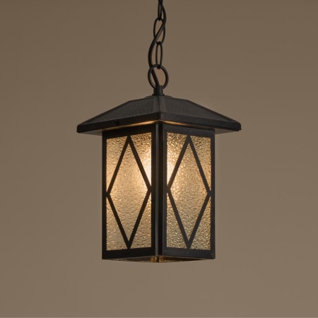 Светильник Cruz 1х40Вт E27 IP44 подвесной Voltega VGL7215PL-01B