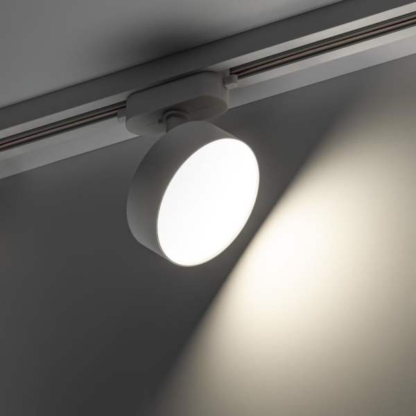 Светильник трековый светодиодный ARTLINE поворотный 95х95х30мм 15Вт 1050Лм 4000К 230В алюм. 7кв.м бел. Ritter 59723 4