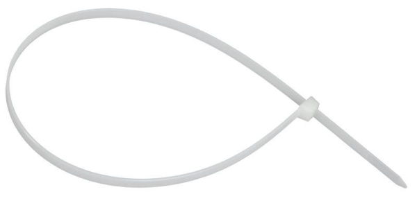 Хомут 7.6х500мм P6.6 стандартный бел. (уп.100шт) IEK UHH30-D076-500-100-K01