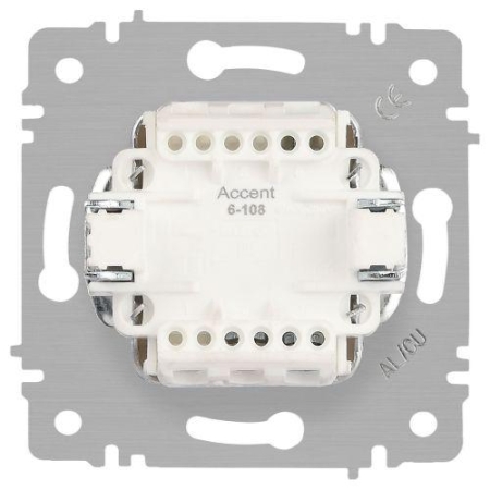 Переключатель перекрестный 1-кл. СП Accent 6-108-08 10А IP20 250В бронза Intro Б0063594