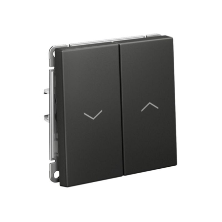 Выключатель для жалюзи 2-кл. ArtGallery 2х (сх. 4) 10А механизм базальт SE GAL001419