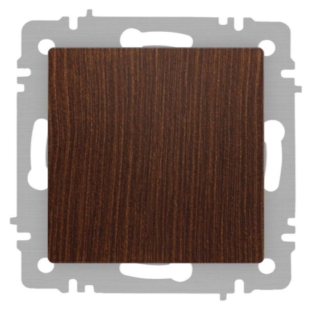 Выключатель 1-кл. СП Accent 6-101-10 10А IP20 250В AL/CU венге Intro Б0063444