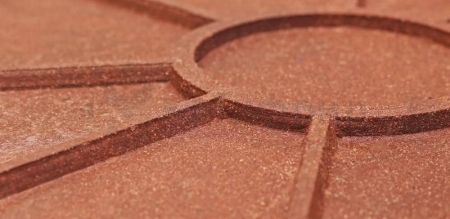 Плита для закрытия кабеля ПЗК "ОСТОРОЖНО КАБЕЛЬ" 480х480х16 Synergy 00-00000060