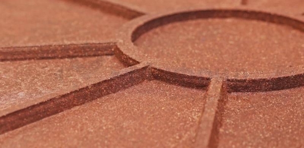 Плита для закрытия кабеля ПЗК "ОСТОРОЖНО КАБЕЛЬ" 480х480х16 Synergy 00-00000060