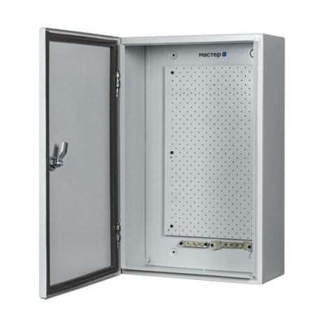Шкаф монтажный навесной с монтажной панелью 360х560х190мм IP54 МАСТЕР-3У Mastermann 00-00000036
