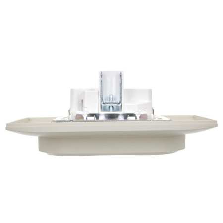 Розетка 2-м SKANDY 16А с заземл. защ. шторки в сборе SK-R07B беж. IEK SK-R24-16-K10-F