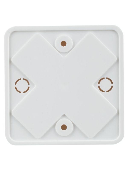 Коробка распаячная ОП 75х75х20 IP40 КМ41212-01 (6 клем. 6кв.мм) бел. IEK UKO10-075-075-020-K01