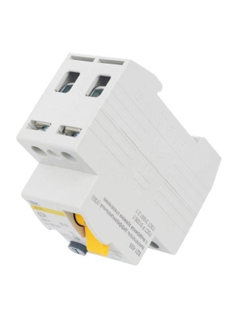 Выключатель дифференциального тока (УЗО) 2п 63А 100мА тип ACS ВД1-63S KARAT IEK MDV12-2-063-100