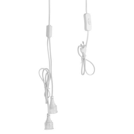 Патрон FITO-Holder G13 IP65 mini для ламп FITO до 600мм 2хG13 с выключателем вилкой 1.5м Эра Б0057744