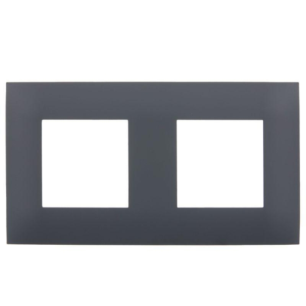 Рамка 2-м SKANDY SK-F02G графит IEK SK-M22-K53