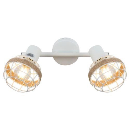 Светильник Anselma 7034-702 2хE14 40Вт настенно-потолочный спот поворотный Rivoli Б0051975