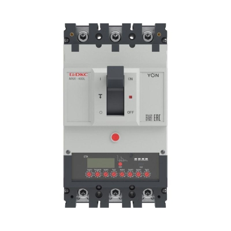 Выключатель автоматический 3P 400А 70кА pro MNX400L при AC415V расцепитель ETA YON MNX400L3PETA0400