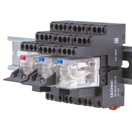 Элемент базовый пассивный для установки одиночных реле до 230В АС/DC компактное исполнение DKC IR-B4-SC-2