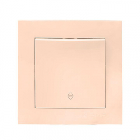 Переключатель проходной 1-кл. СП Валенсия 10А IP20 крем. PROxima EKF EWV10-025-20