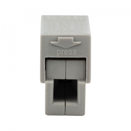 Клемма СМК 224-112 для светильника 2-проводная 1.0-2.5/0.5-2.5кв.мм бел. (уп.100шт) Rexant 07-2411