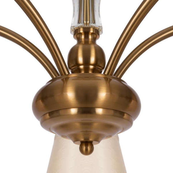 Светильник Zingy 40Вт E14х5 IP20 подвесной Freya FR5267PL-05BS