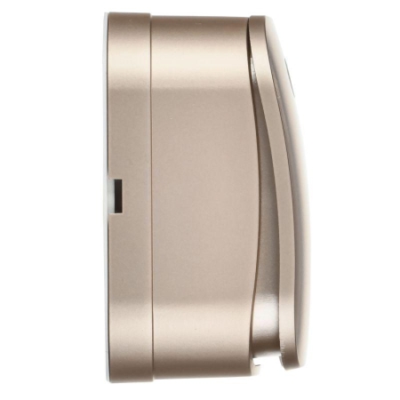 Выключатель 2-кл. ОП GLORY ВС20-2-0-ХШм 10А шампань матов. IEK EVH20-K37M-10