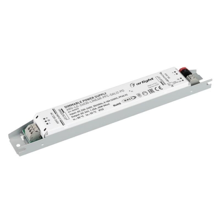 Блок питания ARV-LG-24030-LINEAR-PFC-DALI2-PD 24В 1.25А 30Вт IP20 метал. Arlight 049479