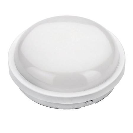 Светильник светодиодный WP 01 C 15W OP 840 WH D170 167х167х62мм 15Вт 4000К IP65 накладной ЖКХ бел. Bulkhead Русский Свет 20070123069