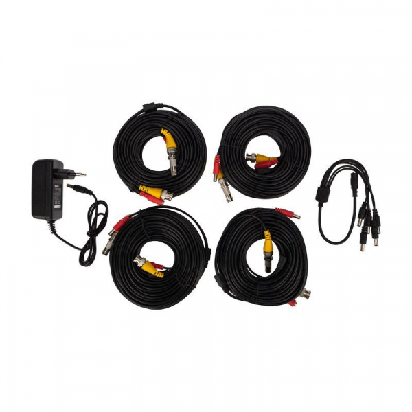 Комплект видеонаблюдения 4 внутренние камеры AHD/2.0 Full HD Rexant 45-0521