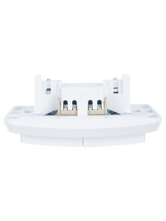 Выключатель 2-кл. СП Вега 10А IP20 ВС10-2-0-ВБ бел. GENERICA EVV20-K01-10-DM