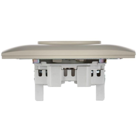 Розетка 2-м SKANDY 10А без заземл. без защ. шторок в сборе SK-R10B беж. IEK SK-R20-10-K10-F