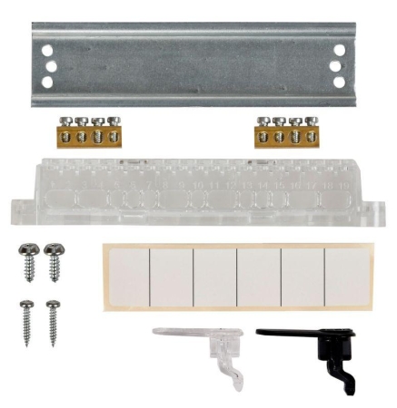 Корпус ЩРН-П-6 UNION Compact IP41 черн. прозр. дверь пластик. IEK UIC-KP12-N-06-41-K01