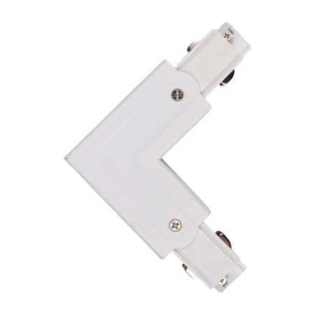 Аксессуар к шинопроводу трехфазному 3P PTR CL-WH OUT коннектор внешний Pro+ бел. JazzWay 5063136