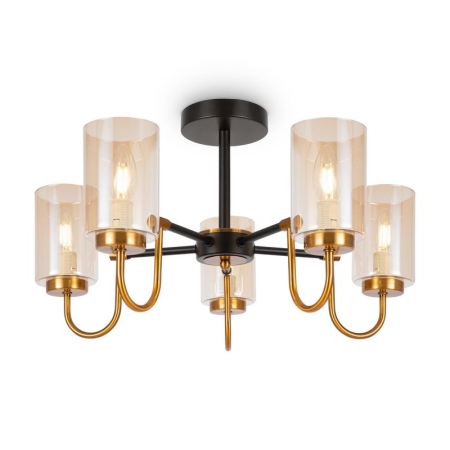 Светильник Jewel 40Вт E14х5 IP20 потолочн. Freya FR5321CL-05BZ