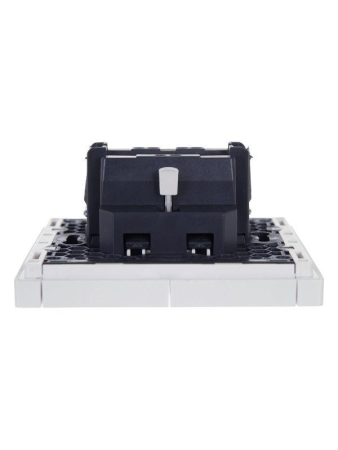 Выключатель 2-кл. СП FORTE&PIANO 10А FP205 бел. IEK FP-V20-0-10-1-K01