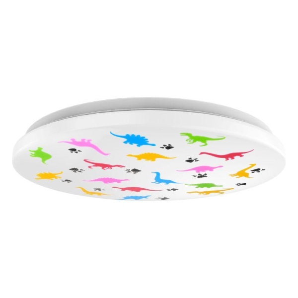 Светильник светодиодный 380х63 24Вт 4000К IP20 1560Лм круг (динозавр) настенно-потолочный накладной GAUSS 941411224D