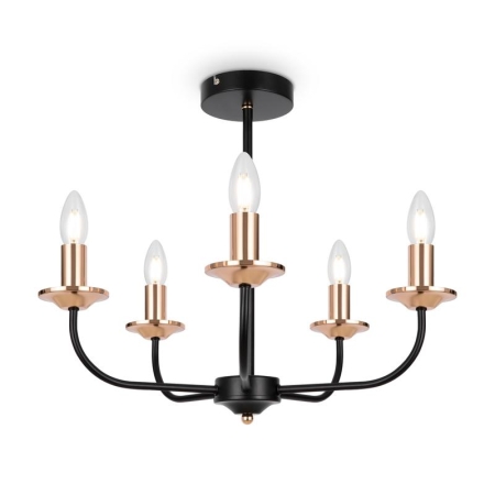 Светильник New Series 010 40Вт E14х5 IP20 потолочн. Freya FR4013CL-05GB