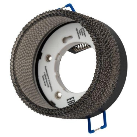 Светильник точечный DK97 BK/BK GX53 встраив. черн. ЭРА Б0057459