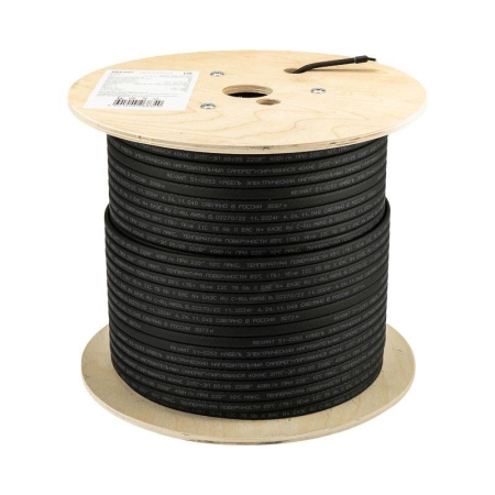 Кабель греющий саморег. 40КНС 2ЛТГ-ЭЛ-65/85 экранированный взрывозащ. Ex UV 40Вт/м 200м Rexant 51-0253