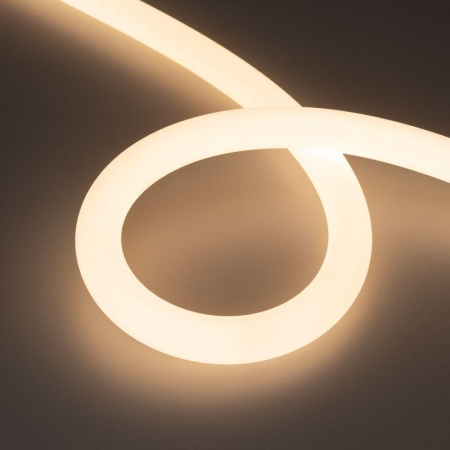 Лента светодиодная MOONLIGHT-TOP-A336-D25mm 48V Warm 3000К 360deg 12.5Вт/м IP65 2835 wire x1 прямой вывод кабеля герметичная (уп.20м) Arlight 037562