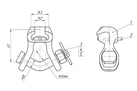 Ушко специальное УСК-7-16