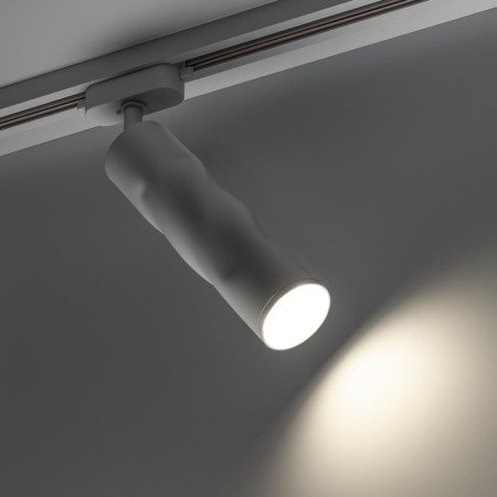 Светильник трековый поворотный ARTLINE 55х55х200 GU10 230В алюм. 2.6кв.м бел Ritter 59931 3