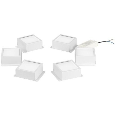 Светильник светодиодный SPO-646-3-5K-W6 36Вт 5000К 3420лм грильято 100х100 домино компл. 6 кубиков и драйвер бел. Эра Б0063051
