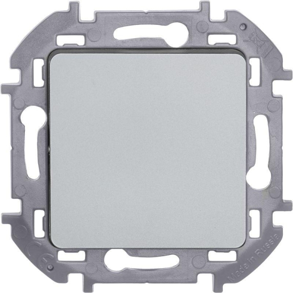 Переключатель 1-кл. Inspiria 10А IP20 250В 10AX механизм алюм. IEK 673652