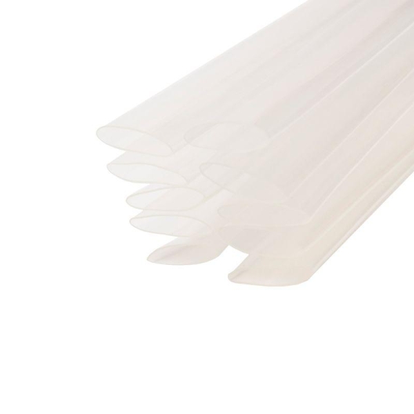 Трубка термоусадочная двустенная клеевая 18/6 (3:1) 1м прозр. Rexant 26-1809