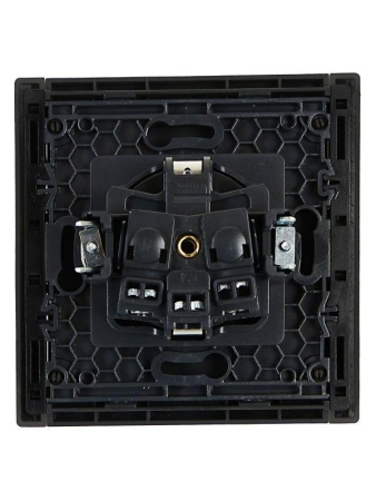 Розетка СП FORTE&PIANO FP315 16А с заземл. защ. шторки винт. крепл. сер. IEK FP-R14-16-K03